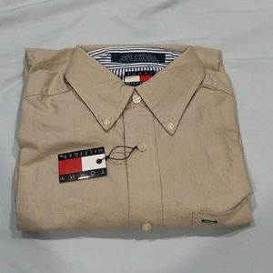 NWT vintage Tommy Hilfiger button down shirt 1999